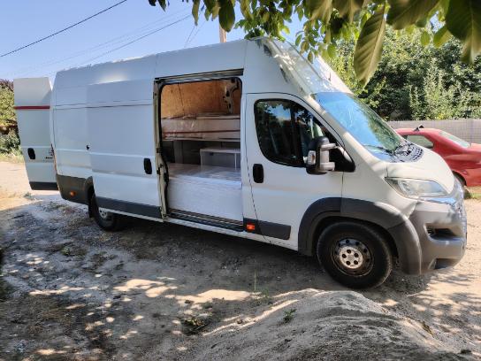 Citroen Jumper vedere in duba prin usa de pe lateral